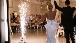 Cold Sparklers in san diego for weddings and events