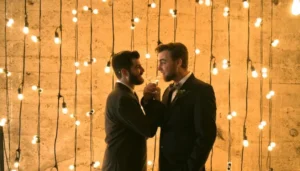 Edison Light Backdrops in san diego for weddings and events