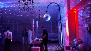 Pinspot lighting in san diego for weddings and events